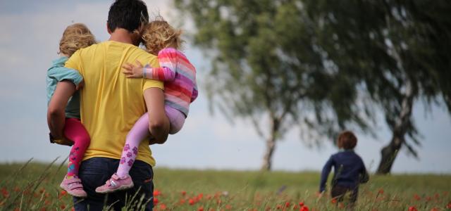 Family at a Field